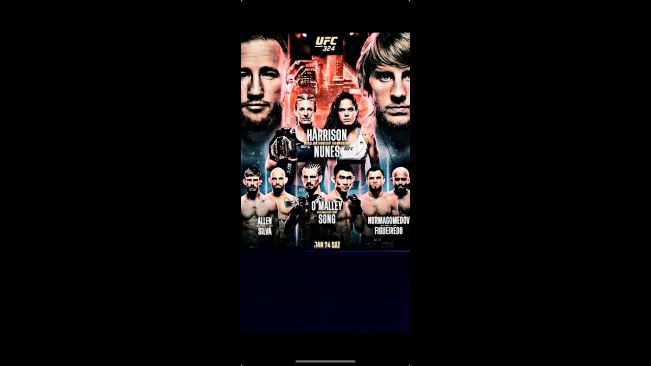 UFC 324 on Paramount+ Predictions and Breakdown