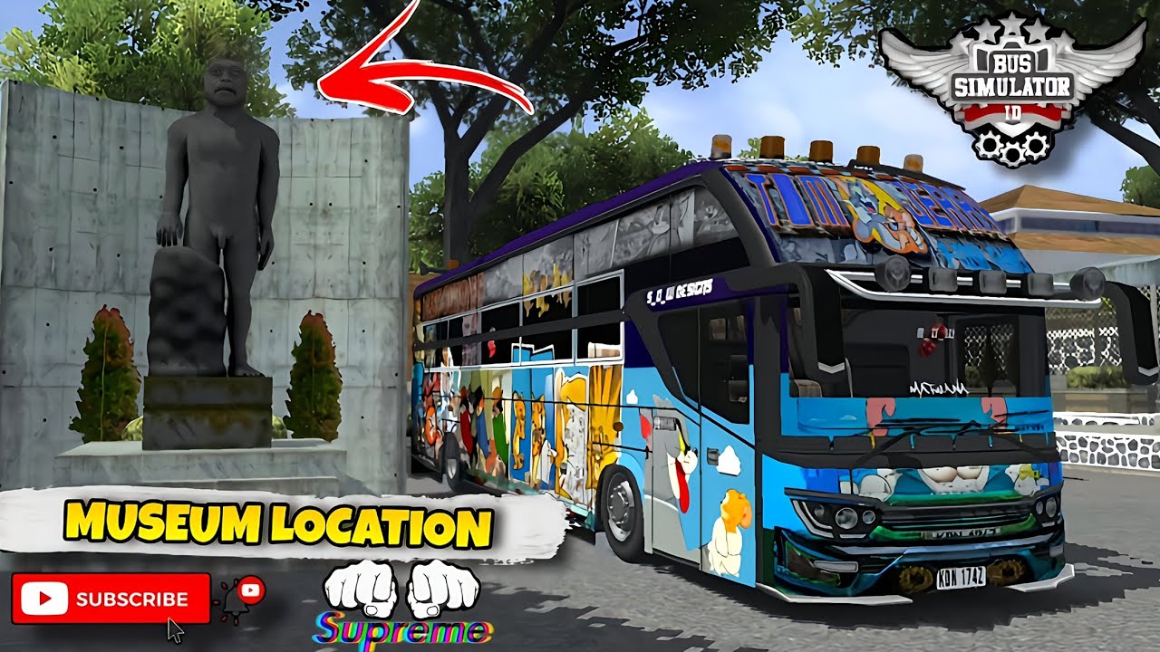 BUSSID MUSEUM LOCATION MAP/KENYAN GAMEPLAY 🇰🇪 🔥 /skin in description 👇