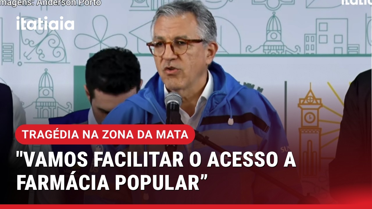 MINISTRO DA SAÚDE DIZ QUE VAI LIBERAR FARMÁCIA POPULAR SEM RECEITA E ENVIA 50 AMBULÂNCIAS PARA MINAS