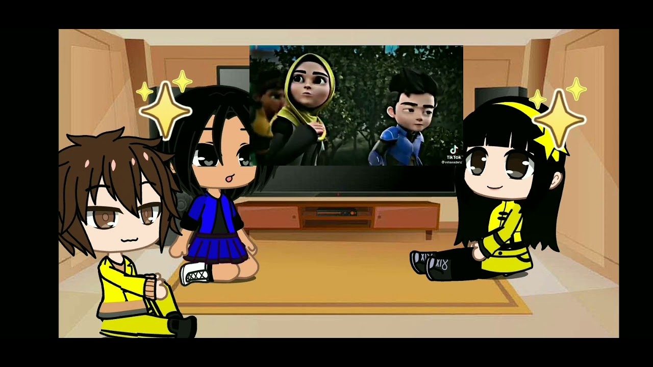 alicia rizka and sam react to...[gacha club]