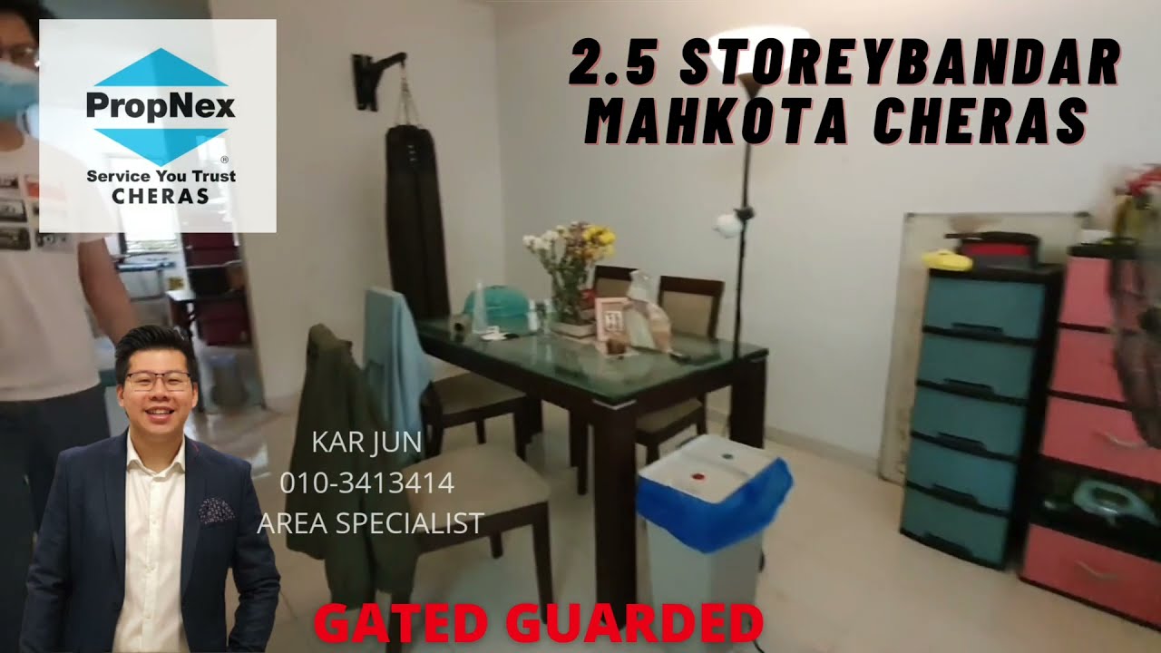2.5 Storey Guarded Security Bandar Mahkota Cheras 皇冠城 for Sale.