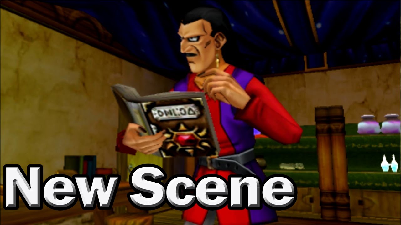 Dragon Quest 8 3DS New Scene: Dhoulmagus's Past