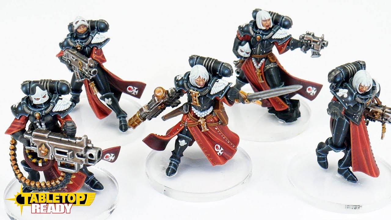 Как покрасить Адептус Сорористас: Сестры Битвы для Warhammer 40,000