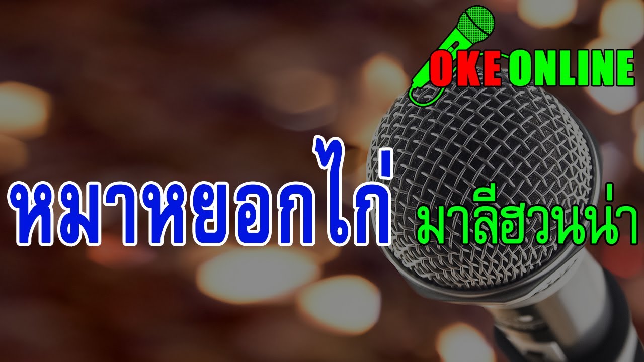 หมาหยอกไก่ คาราโอเกะ