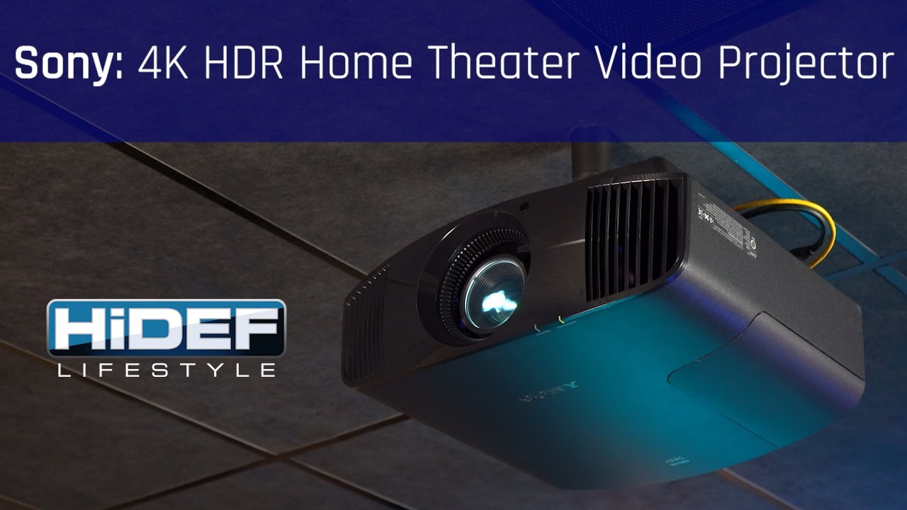 Sony 4K HDR Home Theater Video Projector