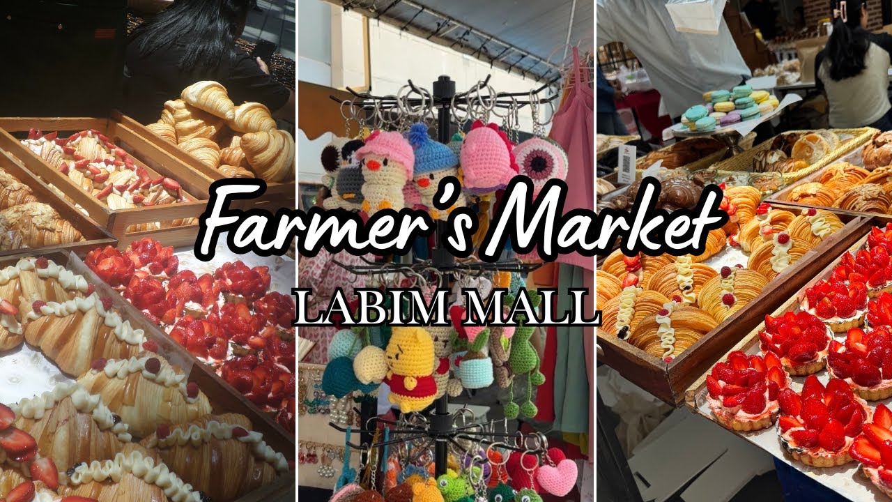 I Ate So Much at Labim Mall Farmers Market | Foodie Fun + Masala beads Haul
