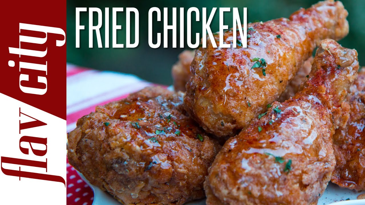 Fried Chicken - Gluten Free Fried Chicken - FlavCity with Bobby