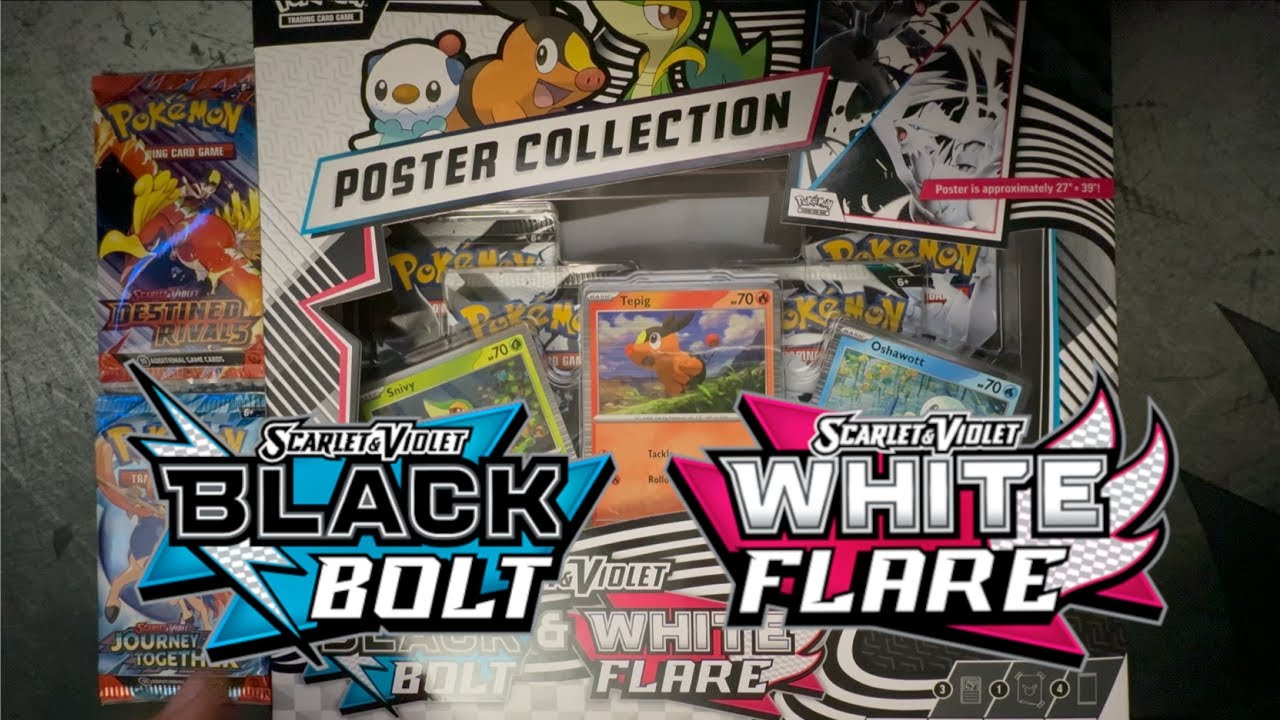 OPENING UP THE BRAND NEW BLACK BOLT AND WHITE FLAIR PACKS!