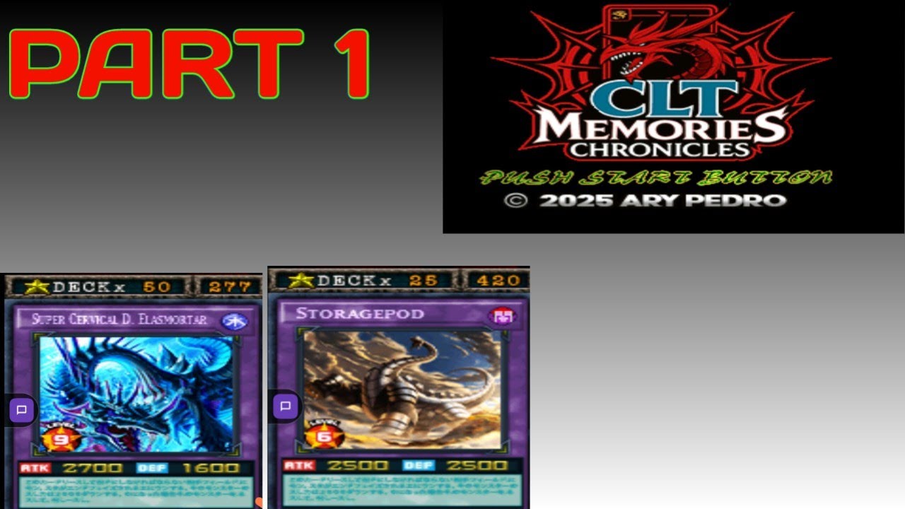 Yu-Gi-Oh Forbidden Memories Mod CLT Memories Chronicles_Part 1