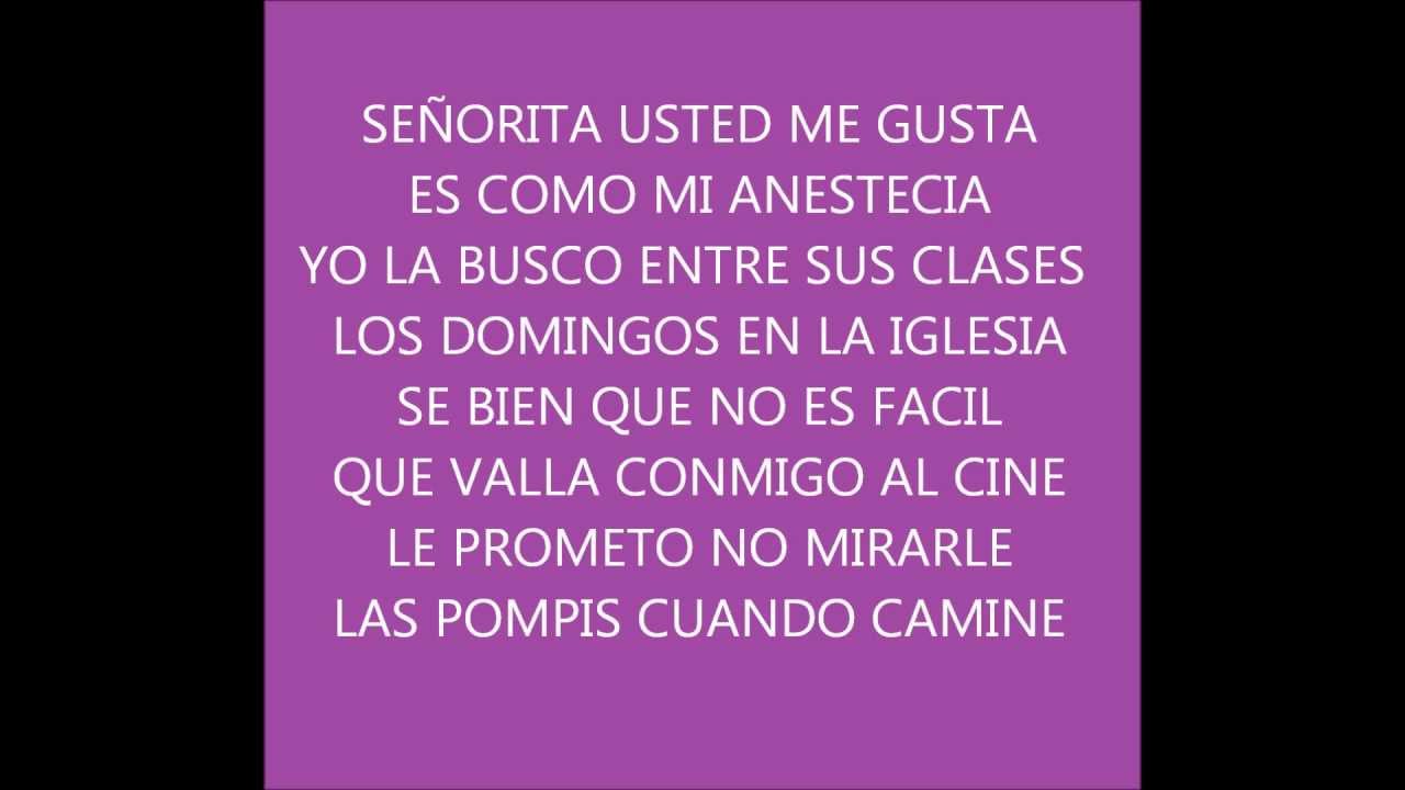 SANTA RM-QUIERES SER MI NOVIA(LETRA)