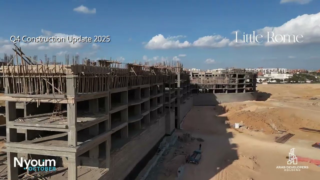 Construction at Nyoum October is moving forward across Little Rome and Napoli.