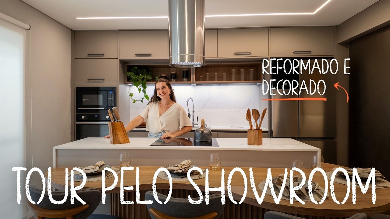 TOUR PELO APÊ SHOWROOM | REFORMADO E DECORADO
