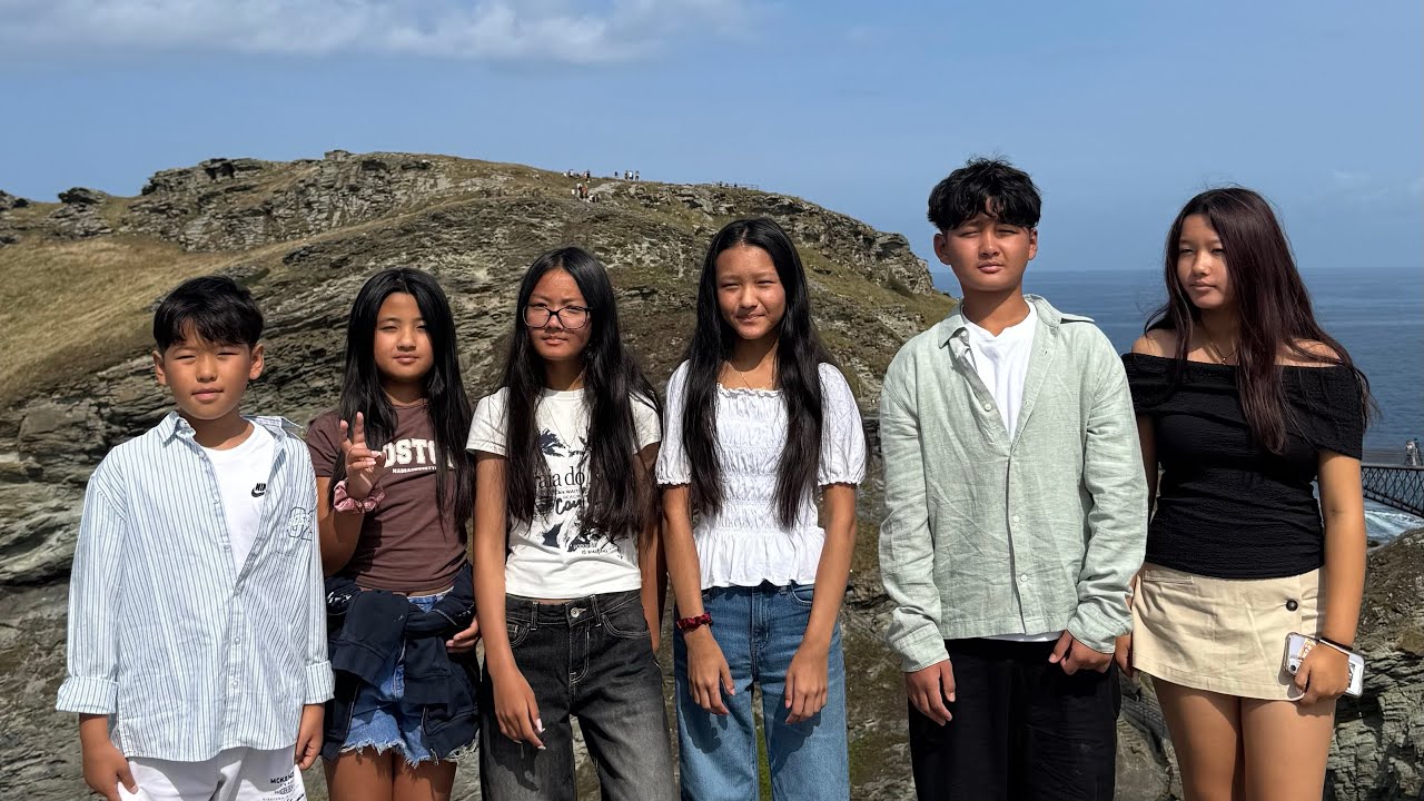 Family holiday2025#￼ tintagel Castle ￼￼Cornwall _day three 