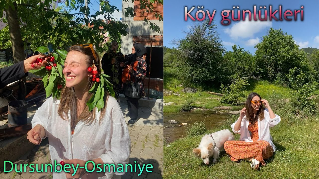 NEREDEN NEREYE? Erkek arkadaşımın ailesinin köyüne ziyaret🥲 Dursunbey   Osmaniye Köyü Vlog