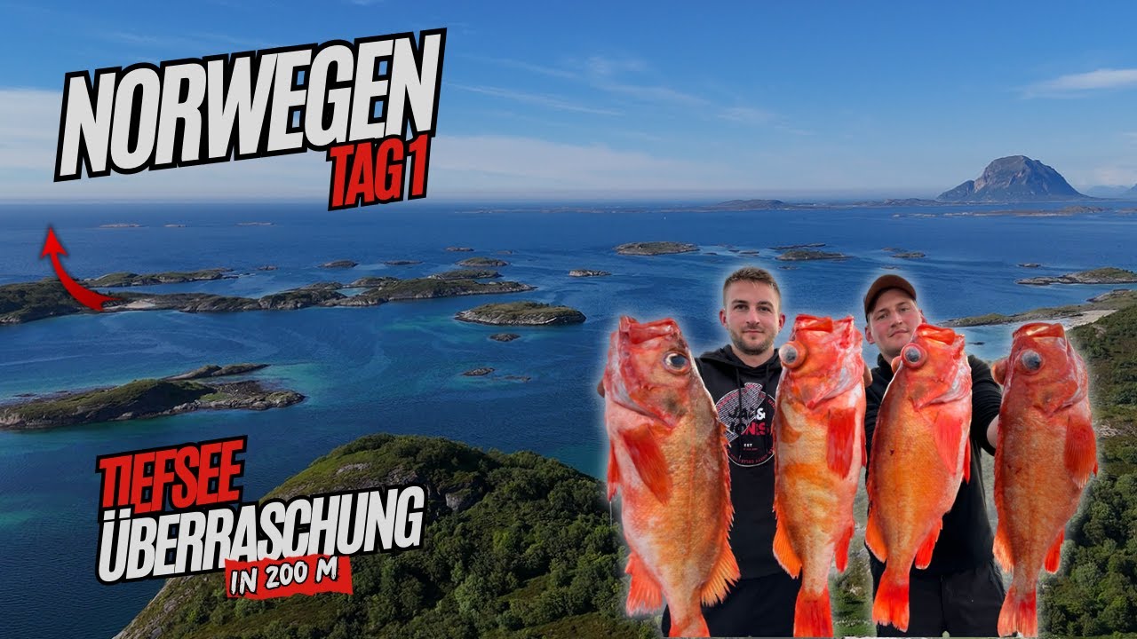 Angeln in Norwegen | Gezielt auf Rotbarsch