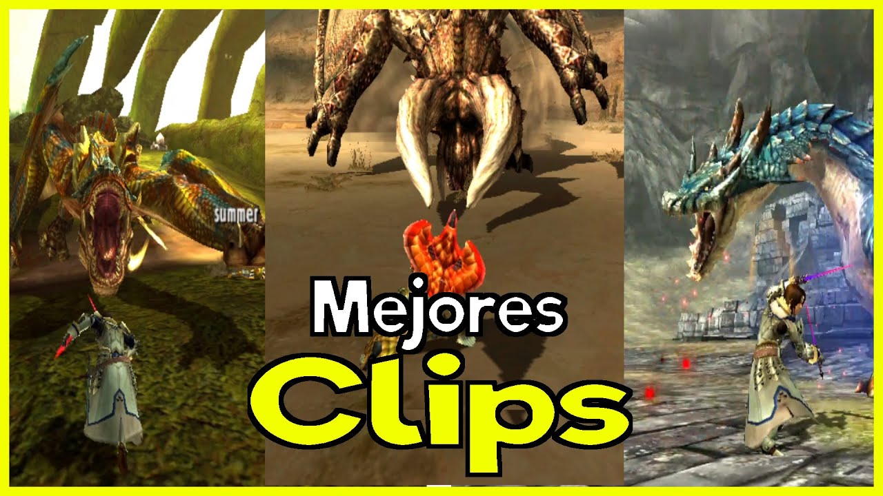 Mejores Clips del canal parte1-Monster Hunter