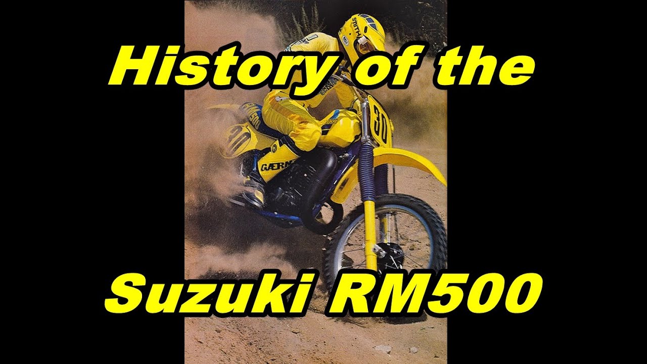 History of the Suzuki RM500 1983-1985 / DirtBikeDudeZ