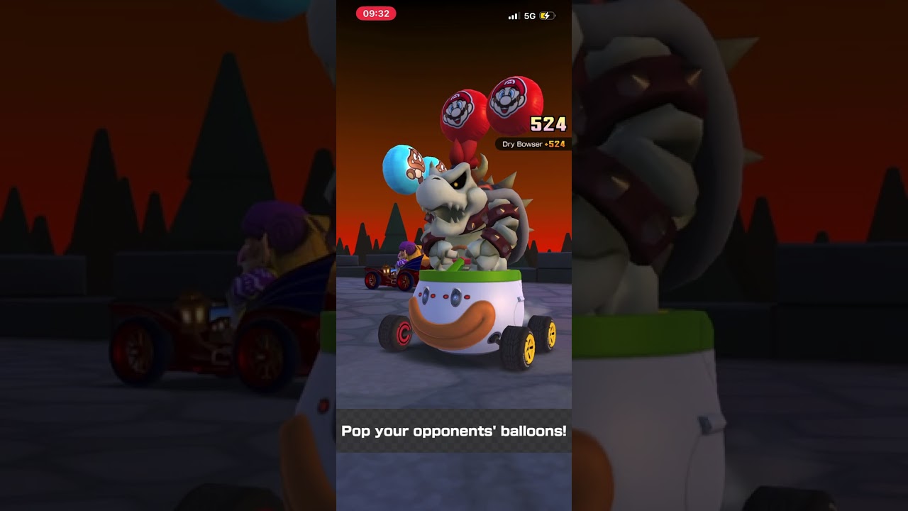 Mario Kart Tour: Dry Bowser Cup (Gameplay)
