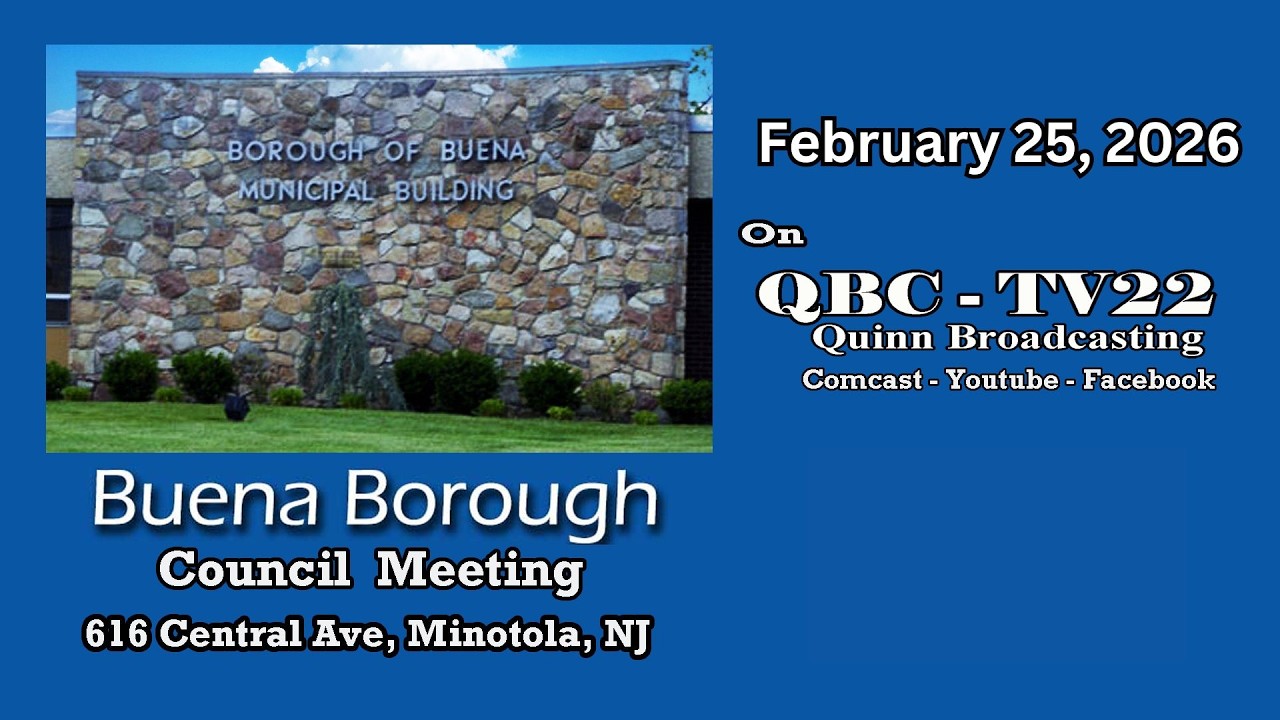 Buena Borough Council Meeting February 24, 2026
