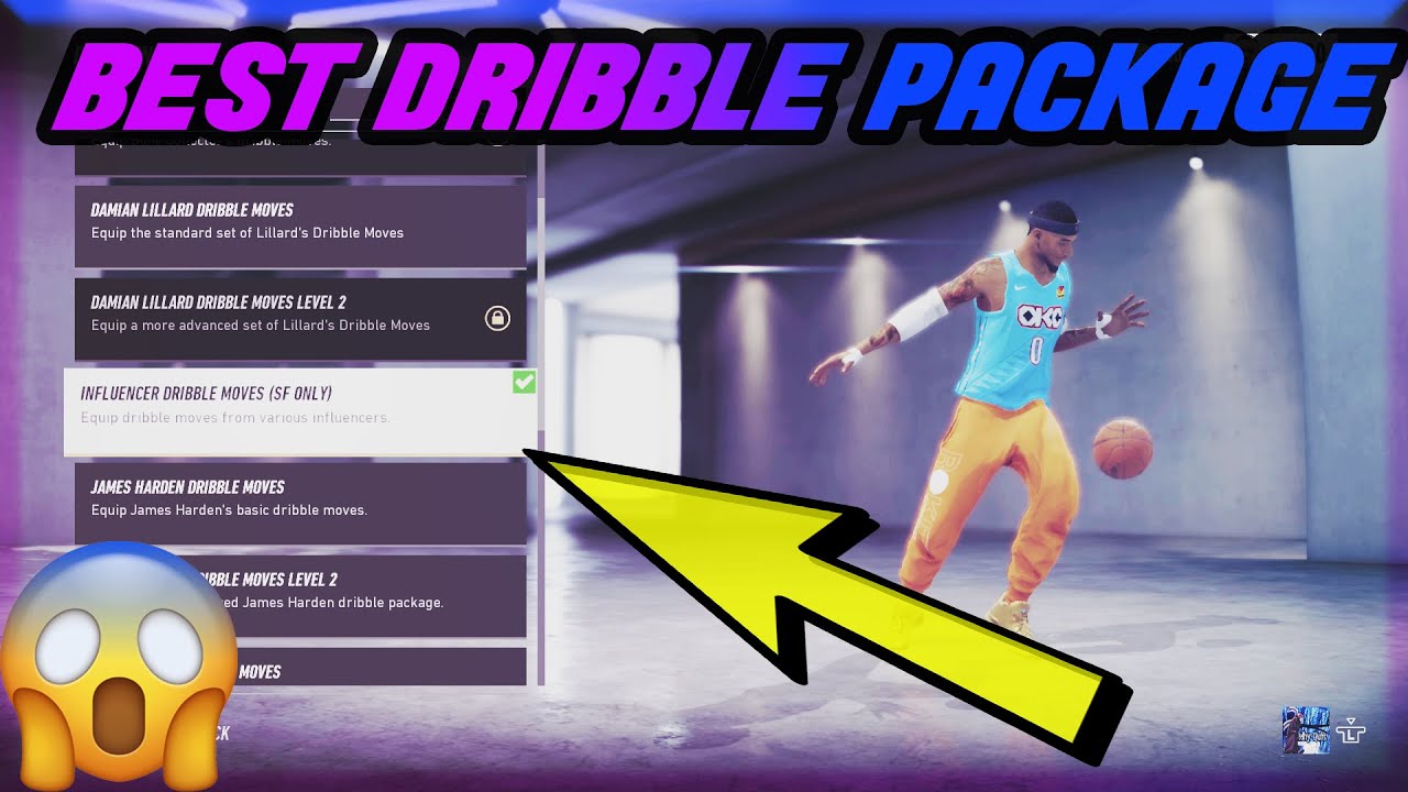 NBA LIVE 19 Complete Breakdown OF THE INFLUENCER  DRIBBLE PACKAGE FOR SF | *With Hand Cam And Tips*