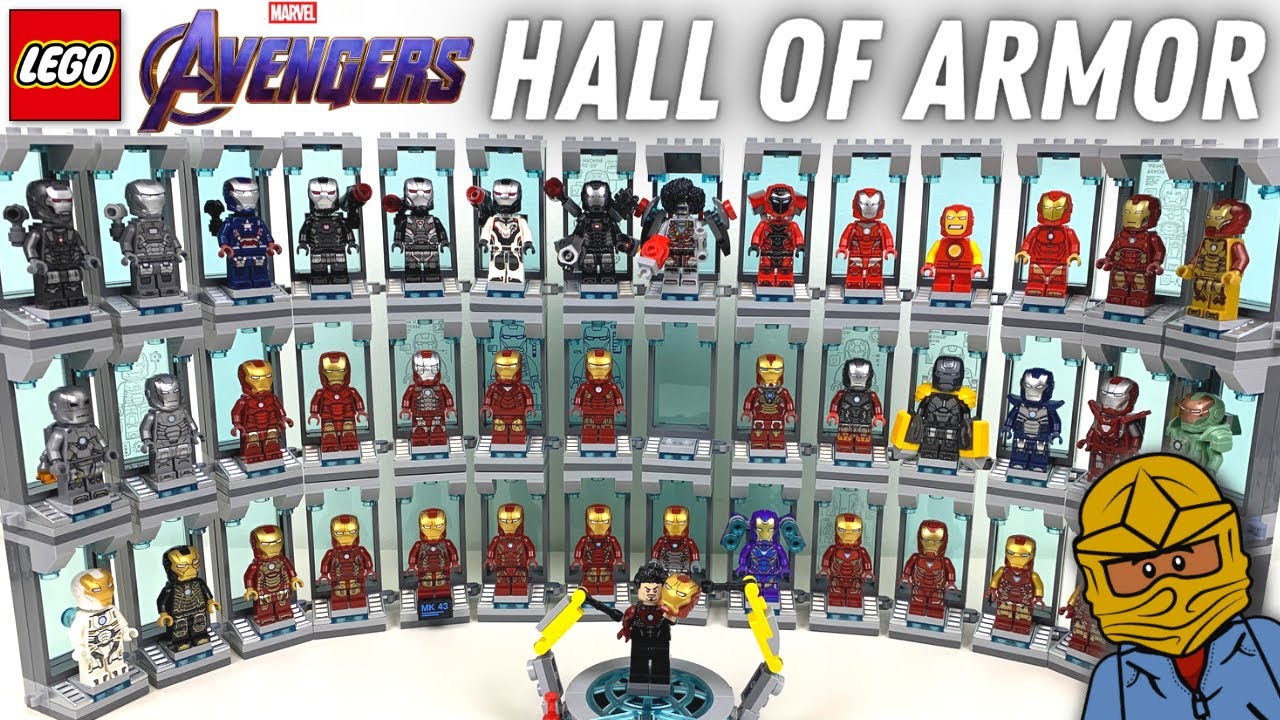 (Незаконченная) Реконструкция MOC: LEGO Avengers Iron Man Hall of Armor Update #5!