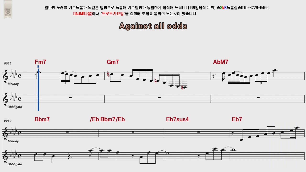 Against all odds   Gerald Albright POP Song Score Karaoke