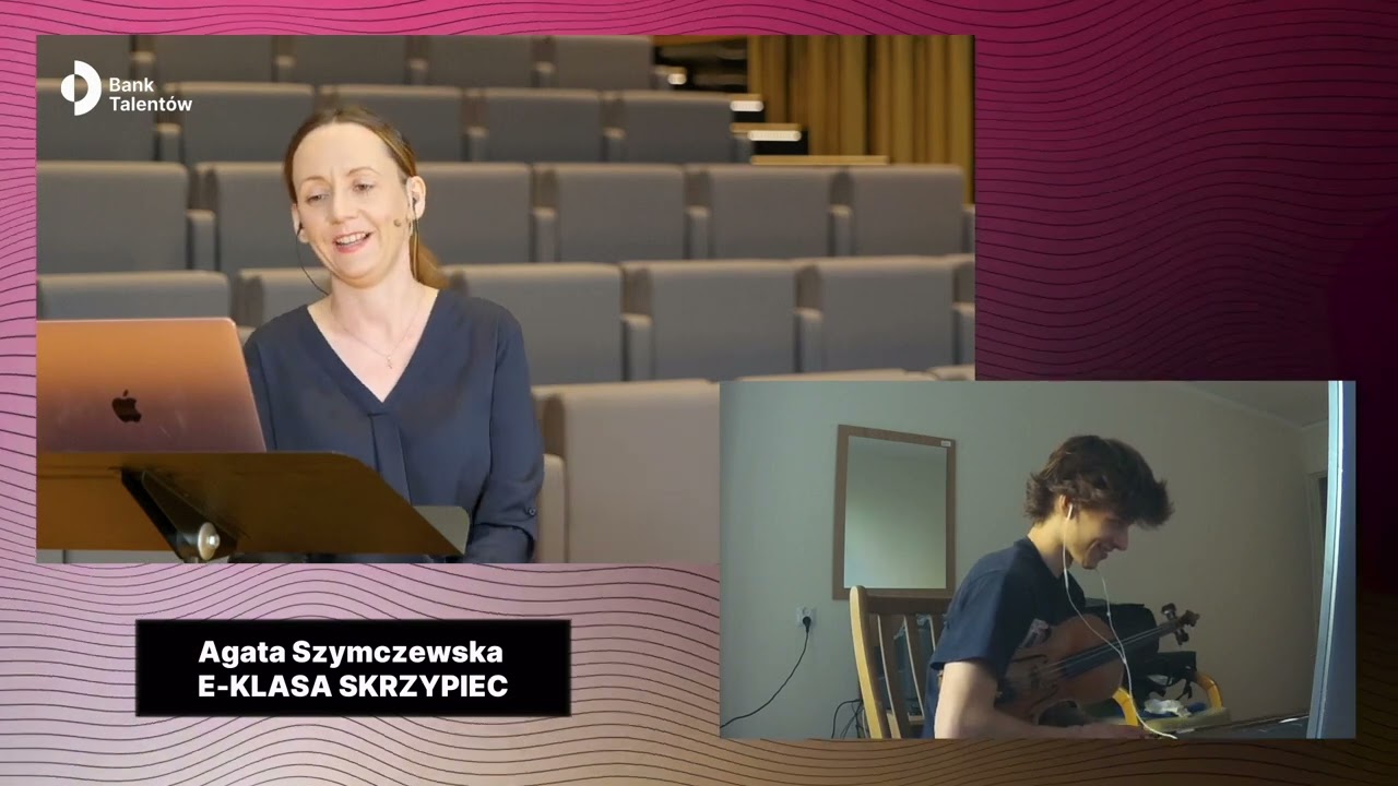 e-Bank Talentów - prof. Agata Szymczewska - skrzypce - Adam Suska