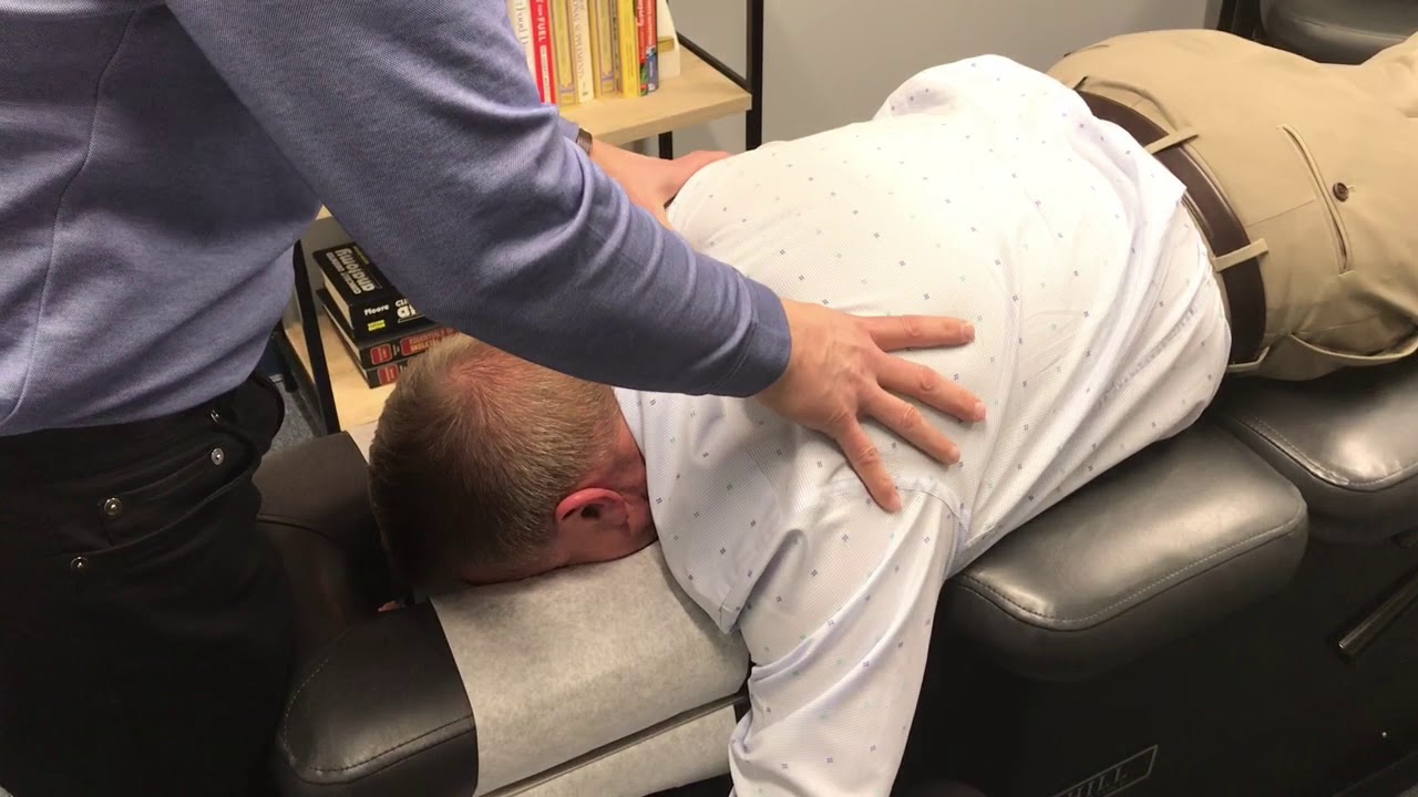 Tremendous Thoracic Adjustment And Trigger Point Release