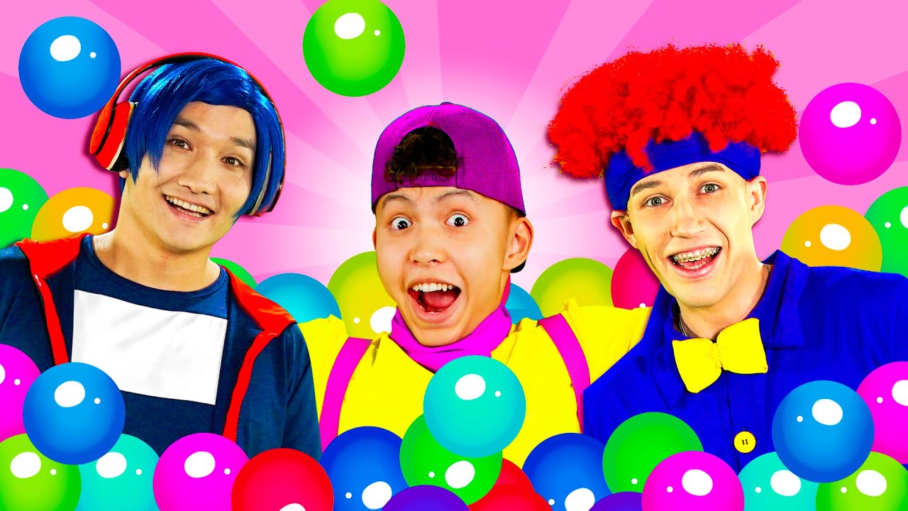 Indoor Playground Song | Family Fun Time with Ball Pit, Trampoline, Slides &Toys | @dominoki