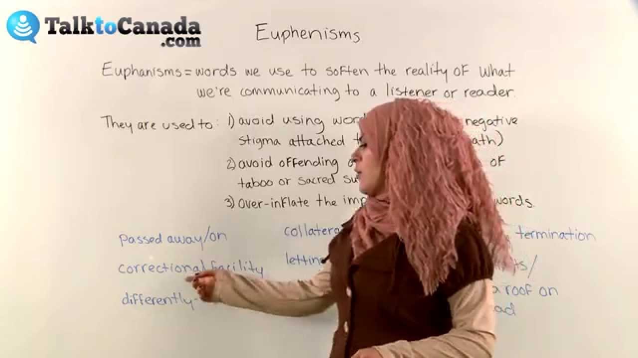 Euphenisms In English