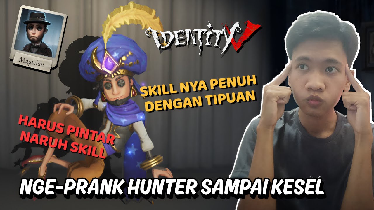 Ngeprank Hunter Pake Magician - Identity V Indonesia | 2V8 Mode Gameplay