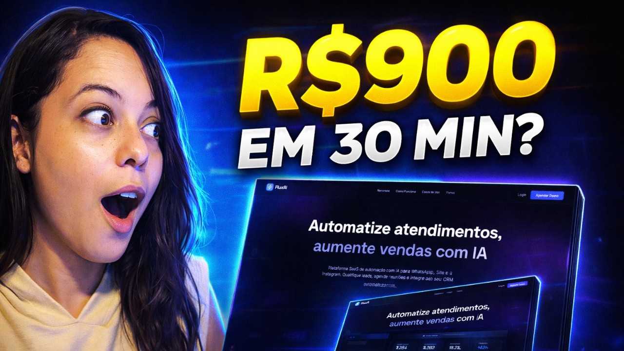 [INSANO] Landing Page para SaaS com IA: criei em 30 minutos