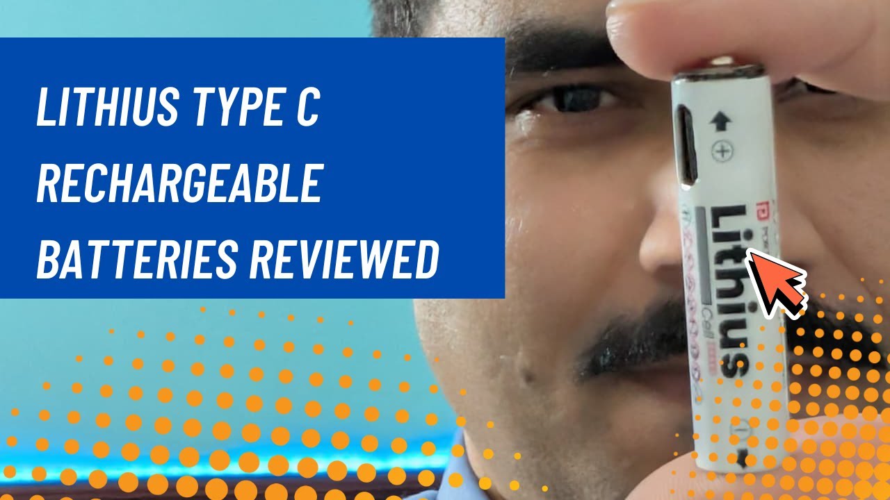 Portronics Lithius Type C Rechargeable Batteries review #nwa