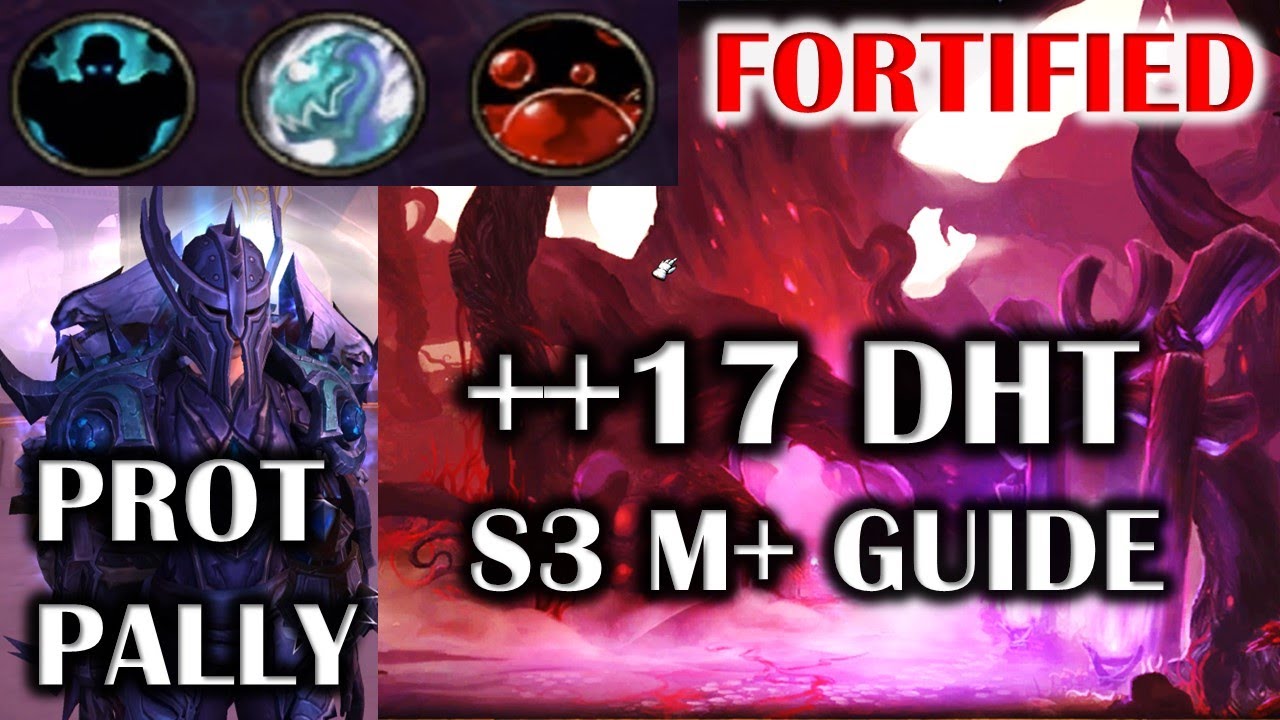 +17 DARKHEART THICKET (DHT) | SEASON 3 MYTHIC PLUS M+ GUIDE | PROT PALADIN TANK | WOW DRAGONFLIGHT