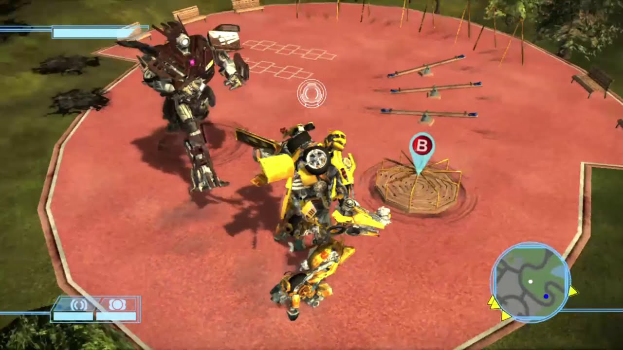 Bumblebee Free Roam || Transformers The Game: The Suburbs