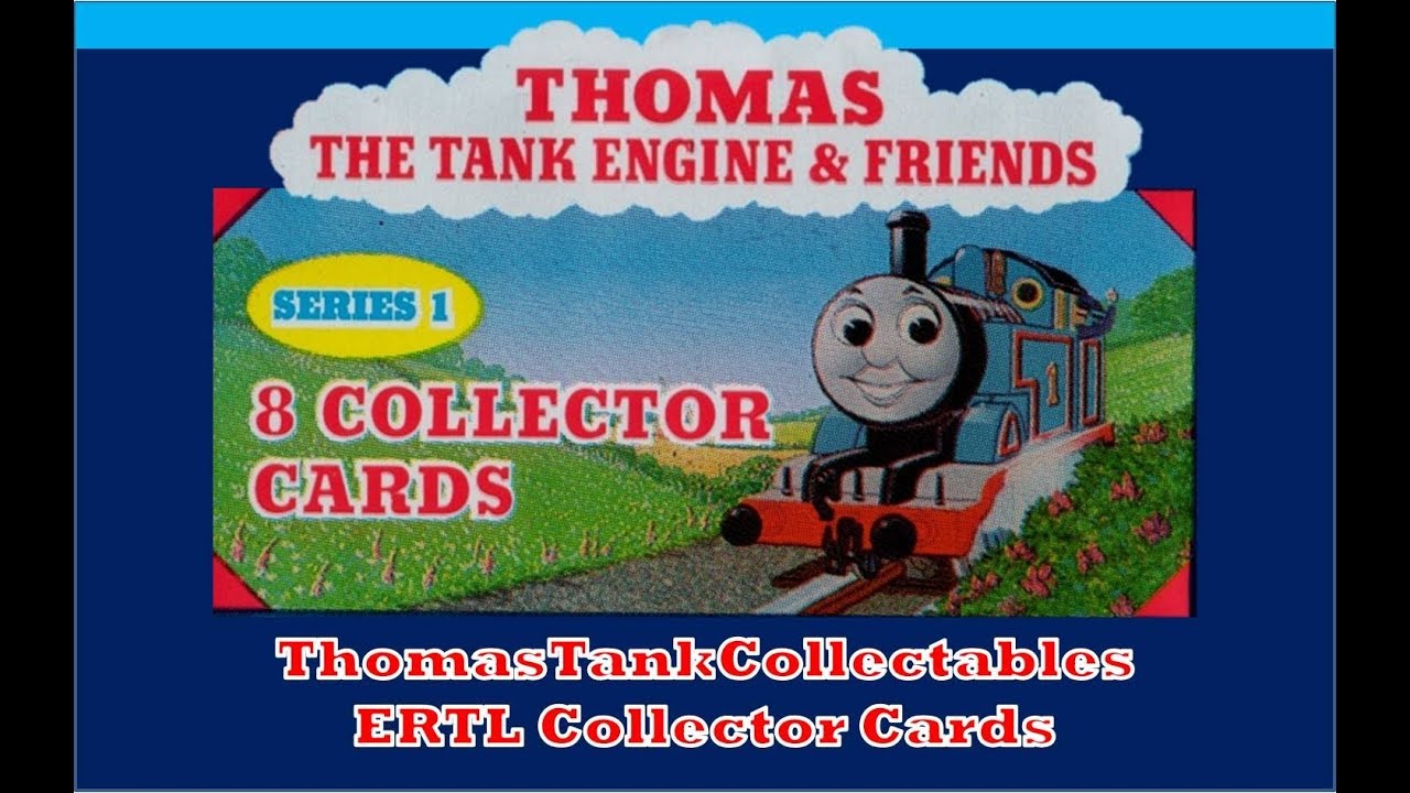 ERTL Collector Cards Opening Video - Thomas the Tank Engine