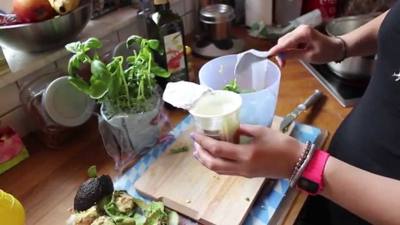 Kochidee:Spaghetti mit Avocadocreme