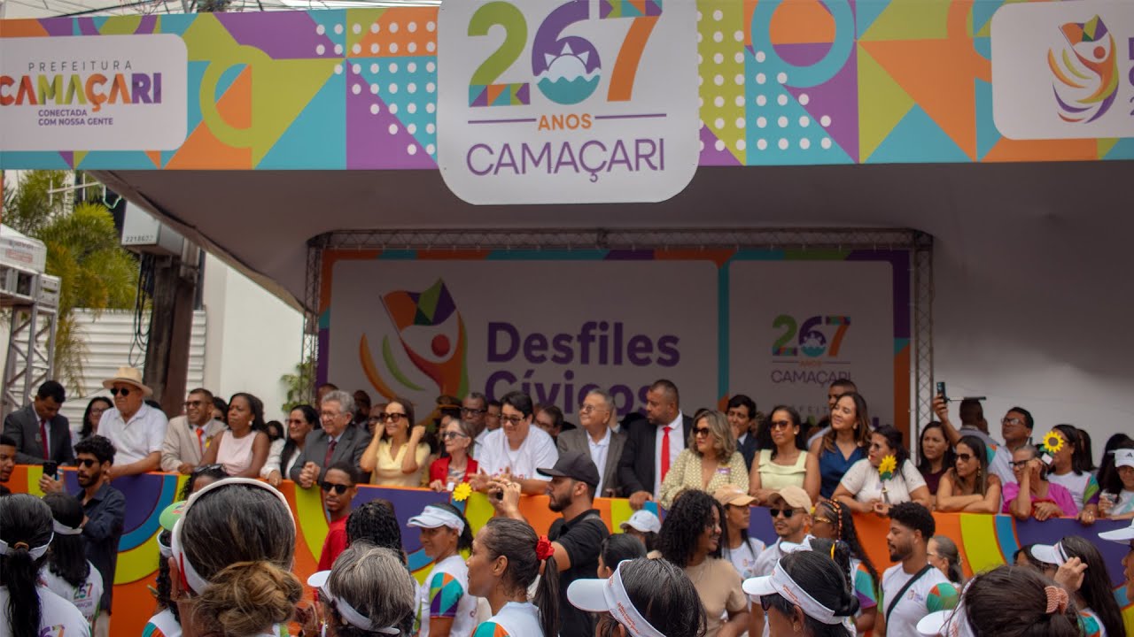 Desfile Cívico de Camaçari 2025 | 267 anos de história, cultura e emoção