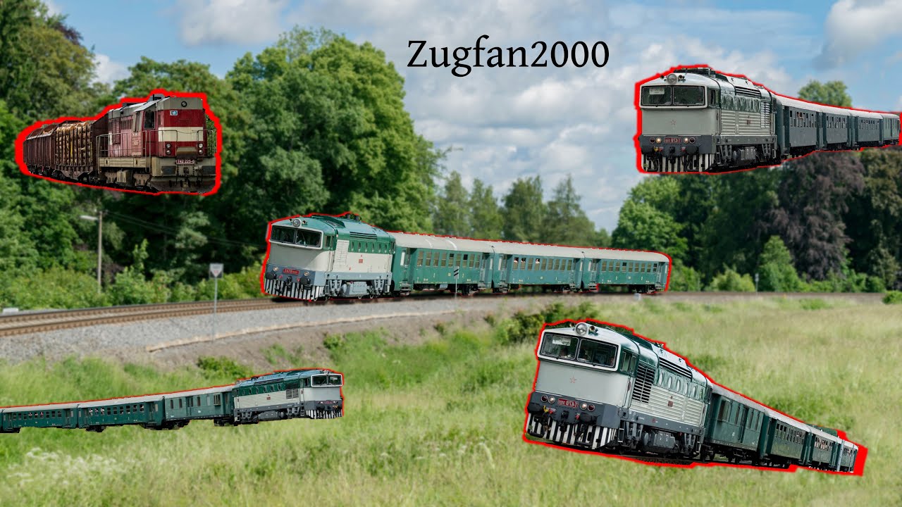 Taucherbrillen im Sonderzugverkehr zwischen Decin und Rumburk