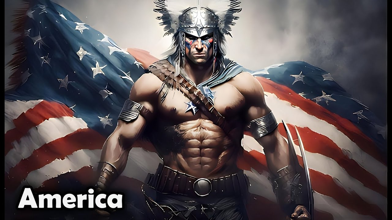 Asking AI to create a warrior for each country