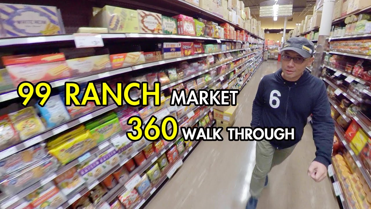 99 Ранч Маркет Шугар-Ленд, Техас / Район Хьюстона, китайский супермаркет, Ранч 99 Insta 360 one R...