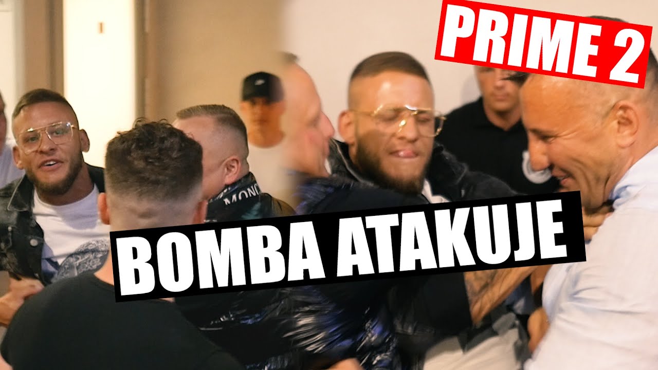 BOMBA RZUCA KUBKIEM FERRARIEGO NA PRIME MMA 2, AWANTURA!