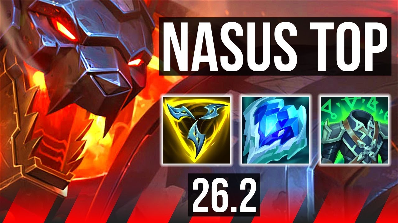 NASUS vs TRUNDLE (TOP) | Good KDA: 8/2/9, 36K damage | EUW Grandmaster | 26.2