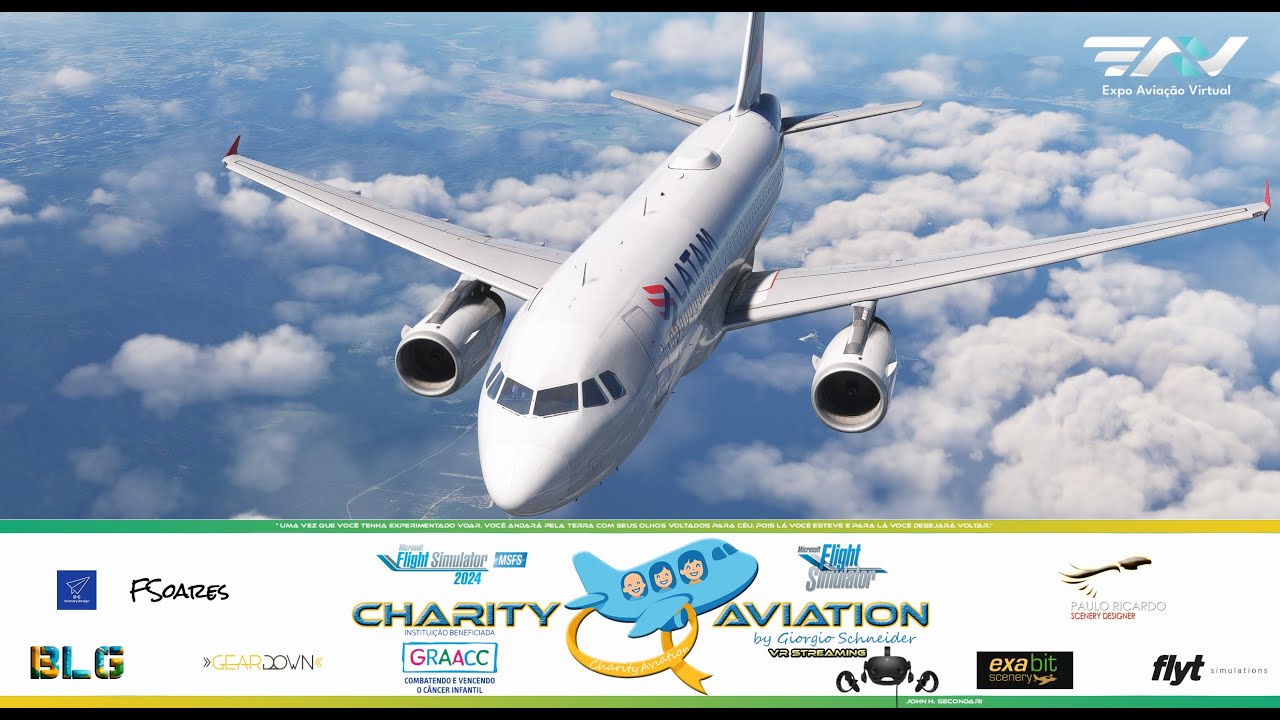 #msfs2020  EP612- CGH/SDU/CGH A319 #hpreverbg2 #fenixa320 #pmdg777 #pmdg #vrgaming #ivao #vr #vatsim