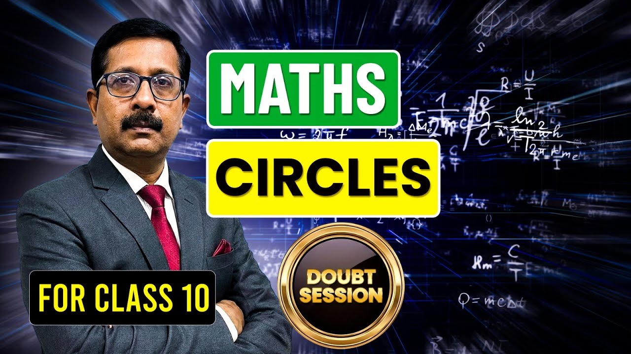 EduAid Daily Live | Maths | Circles | Class 10 | Doubt Session | SEBA