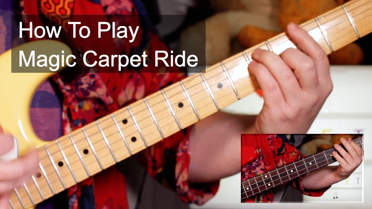 'Magic Carpet Ride' Steppenwolf Guitar & Bass Lesson