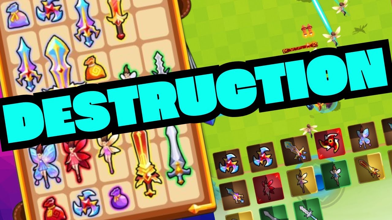 ARCHERO: DESTRUCTION MODE! BACKPACK BATTLE! CHAOS WEAPON!