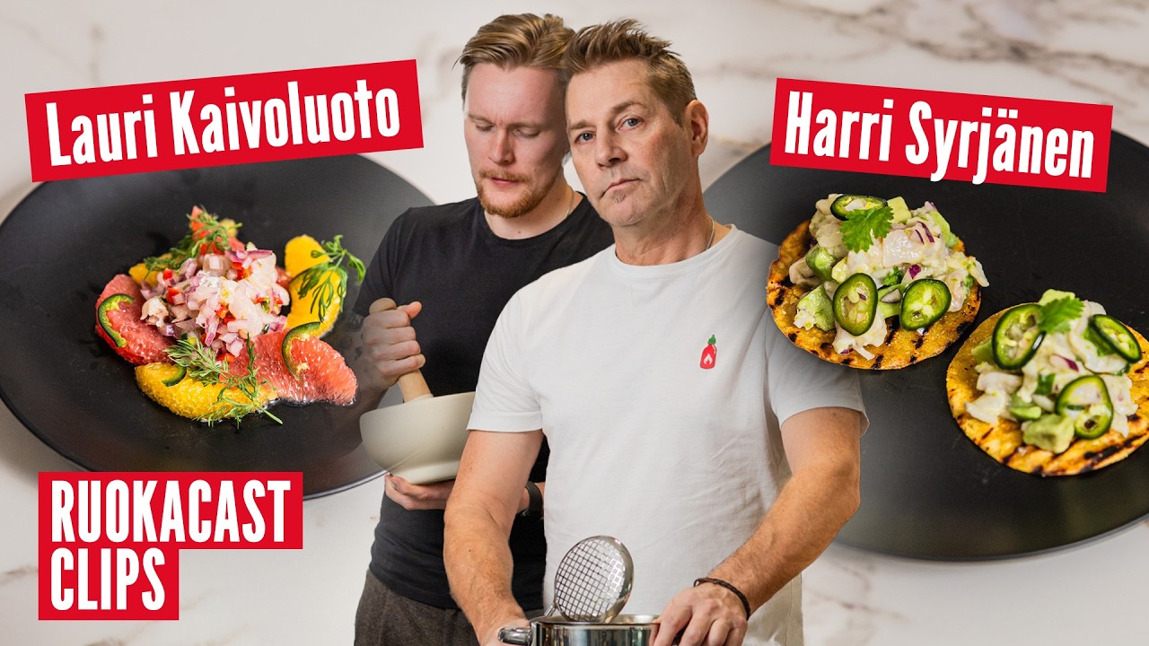 CEVICHE kahdella tavalla | Harri Syrjänen vs. Lauri Kaivoluoto