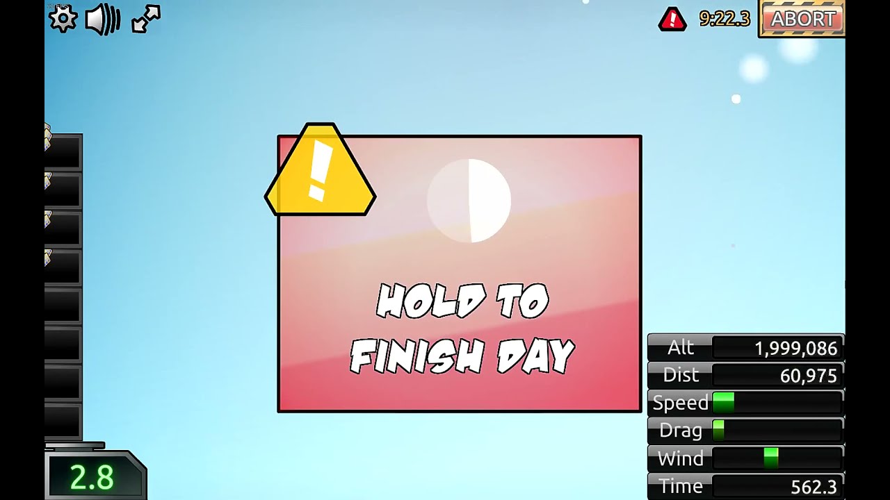 Learn to Fly 3 - 8th Story Mode 4kk (4 million) 8 days speedrun (STEAM version)