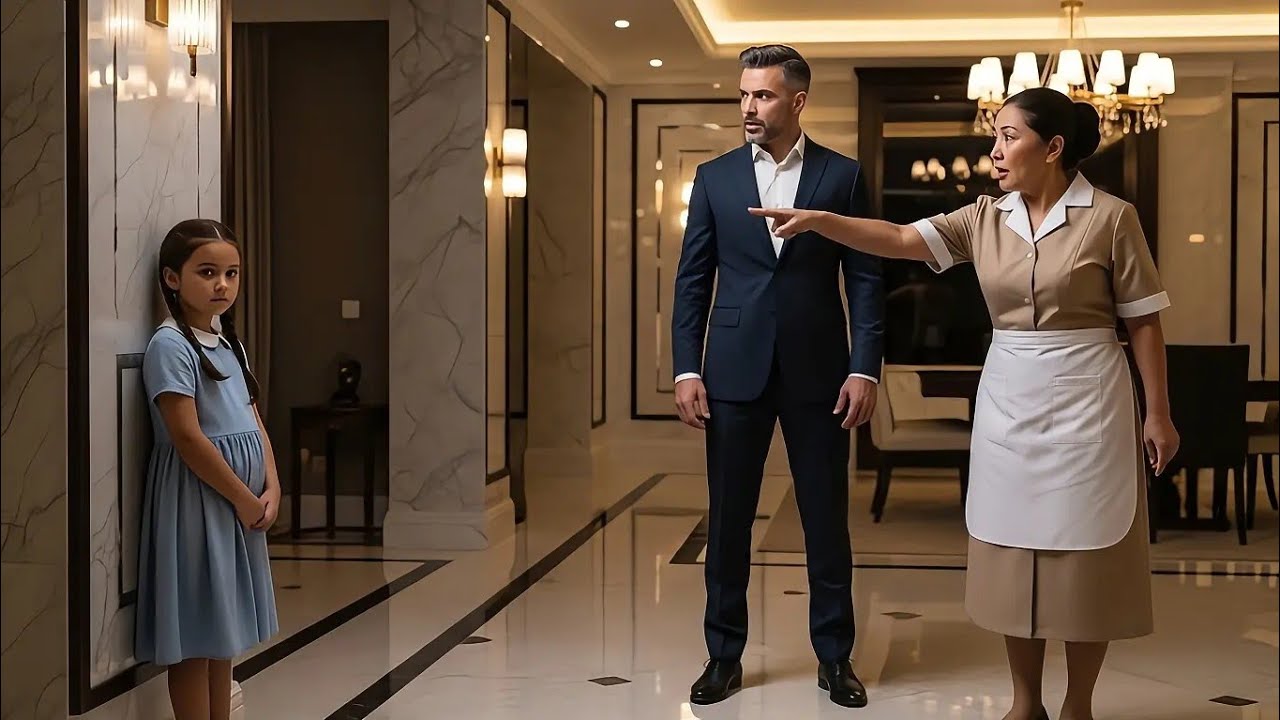 SE PARECE A TU HIJA” — DIJO LA EMPLEADA AL MILLONARIO, Y TODO CAMBIÓ EN SEGUNDOS